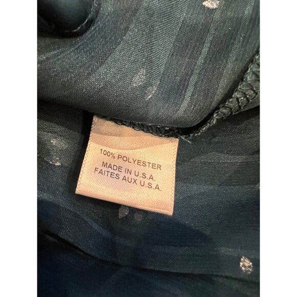 NEW MISA Gabriella Asymmetric Striped Wrap Midi-Dress SIZE XS - Picture 13 of 13